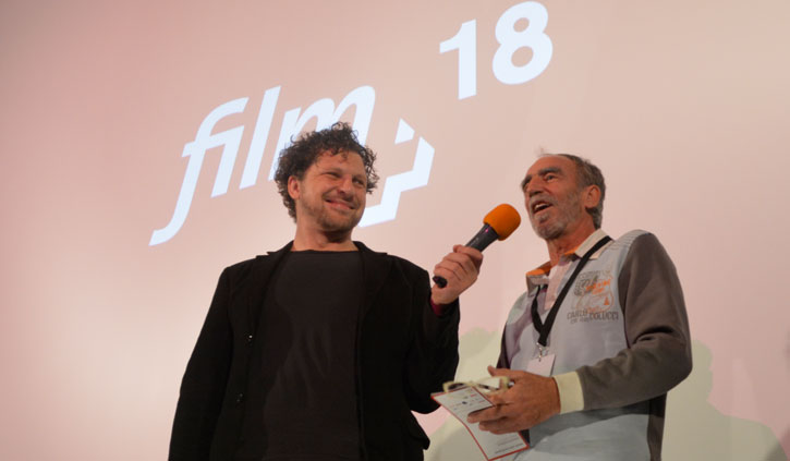 Norbert Herzner und Werner Busch bei Filmplus 2018 - Foto: Jule Guder