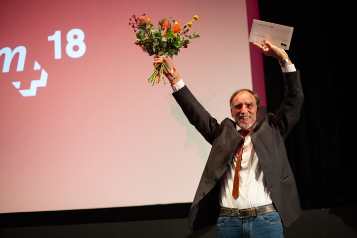 Ehrenpreisträger Schnitt bei Filmplus 2018 - Norbert Herzner