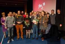 32. Die Gewinner mit den Jurys und dem Filmplus-Team