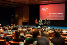 5. The international evening of Filmplus 2018 focussed on the perception of the film editing profession